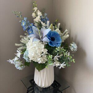 Large Floral Arrangement w/ Vase
